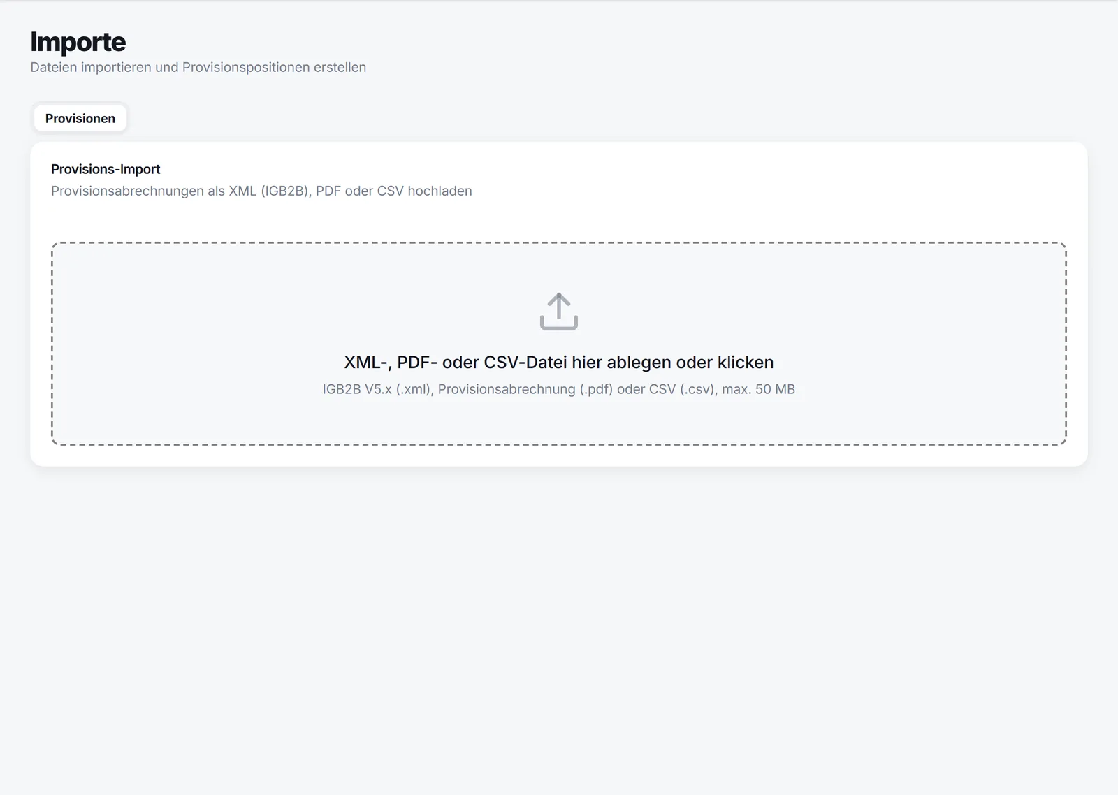 Datenimport